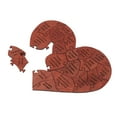 thumbnail image 1 of Wooden Heart Shaped Puzzles, Birch Compact Valentines Day Puzzles Interactive  for Proposals for Weddings, 1 of 8