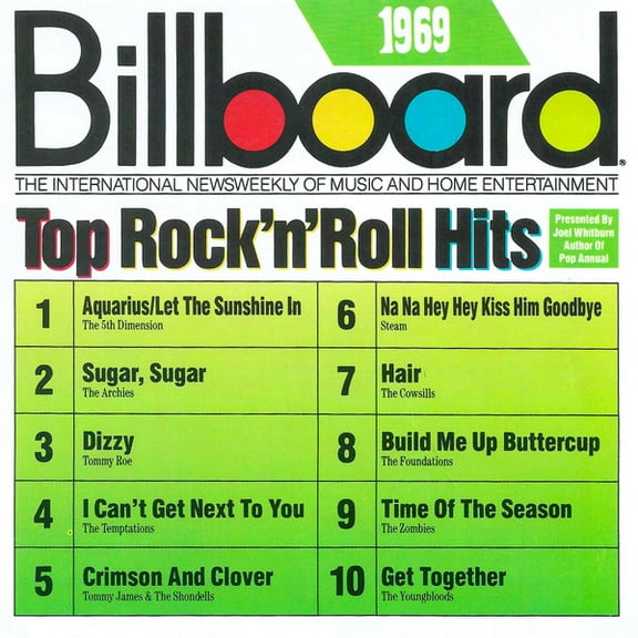 Pre-Owned Billboard Top Rock & Roll Hits: 1969 (CD 0081227063023) by Various Artists