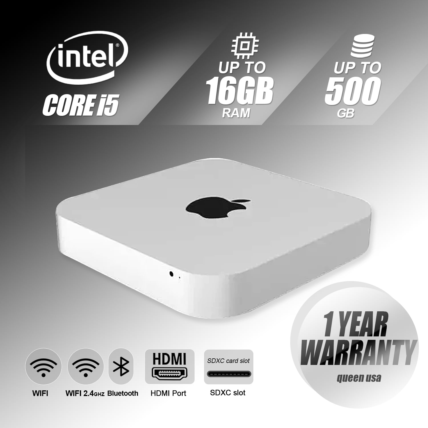 Macデスクトップ Mac mini Late 2012 i5 8GB 500+250GB Mac mini (Late 2012) Core i5/8GB/500GB
