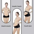 thumbnail image 4 of Belly Bands For Pregnant Women,pregnancy Belly Support Band,3 In 1 Maternity Belt Pregnancy Back Belly Support To Relieve Back, Pelvic, Hip Pain,light, 4 of 5