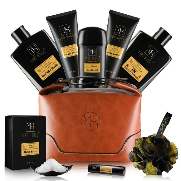 Set de regalo Yard House Bath and Body para hombre con bolsa de lujo
