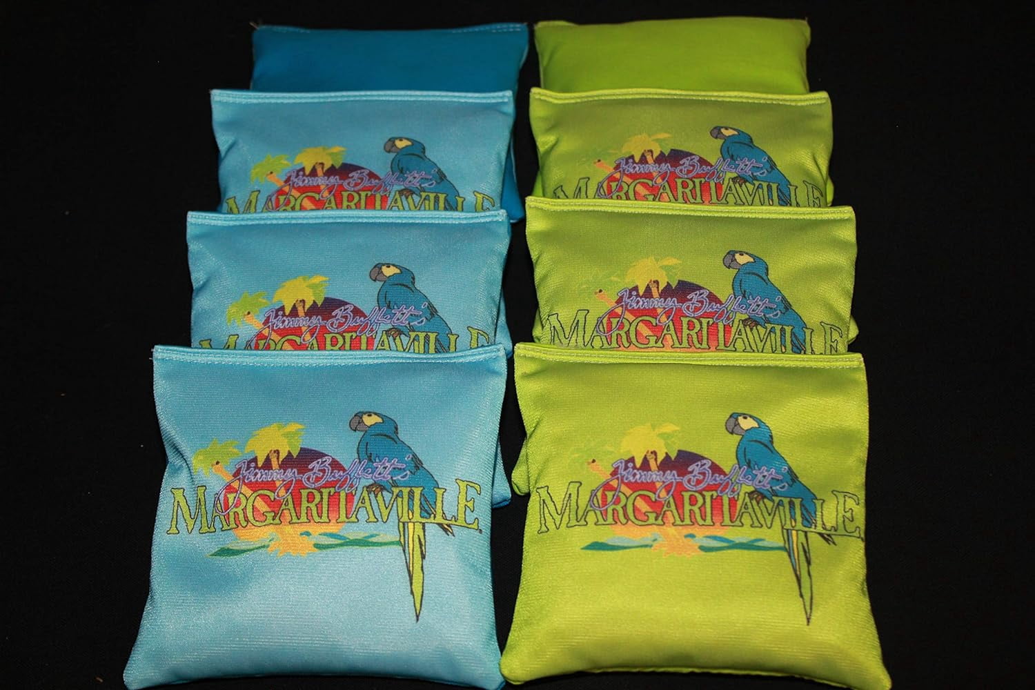 BackYardGamesUSA Premium Cornhole Bags - Set Of 8 Regulation Size Duck Canvas Bean Bags, Made In USA