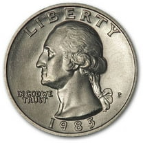 1985-P Washington Quarter BU