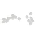 thumbnail image 4 of Outdoor Luminous Stones Colorful Fluorescent Luminous Pebbles for Dark Garden Courtyard Walkway Garden Trails 100 / Bag White, 4 of 5