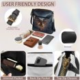 thumbnail image 6 of Tutolipy American Flag Eagle Women's Shoulder Bag, Spacious Ladies Crossbody Bag PU Leather Waterproof Purse Satchel for Work Travel, 6 of 7