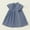 Blue, variant on JUSLIO Dresses for Girls Denim Dresses Casual Crew Neck Short Sleeve Dress Size 4