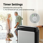 Coway Air Purifier Airmega 200M True HEPA with 361 sq. ft. Coverage in Black