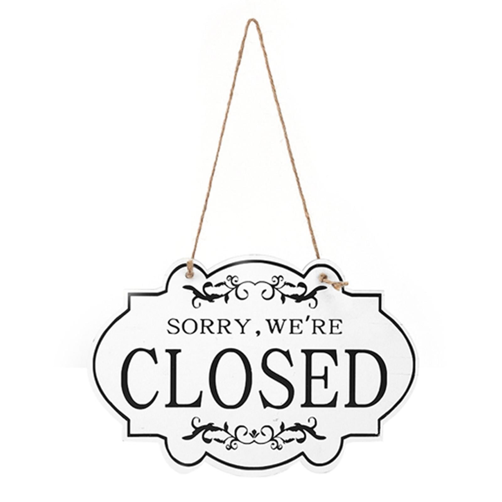 Vintage Open And Closed Signs