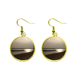 thumbnail image 1 of Atardecer Playa de fotografia Ear Dangle Golden Drop Earring Jewelry Mujer Unbranded M, 1 of 3