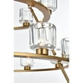 thumbnail image 6 of Elegant Lighting Cadence 48 Inch Three-Tier Chandelier In Satin Gold, 6 of 8