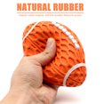 thumbnail image 4 of Dog Chew Toys Squeaky Ball for Aggressive Chewers Medium Large Dogs Rubber Football, 4 of 8