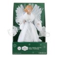 thumbnail image 3 of LED Fiber Optic Angel Christmas Tree Topper, White, 12", by Holiday Time, 3 of 6