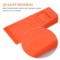thumbnail image 4 of Labymos 2Pcs 14cm Orange Plastic Felling Wedge Felled Chock Tree Cutting Wedge Spiked Wedge Woodcutting, 4 of 8