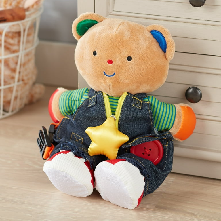 Melissa Doug K s Kids Teddy Wear Stuffed Bear Educational Toy