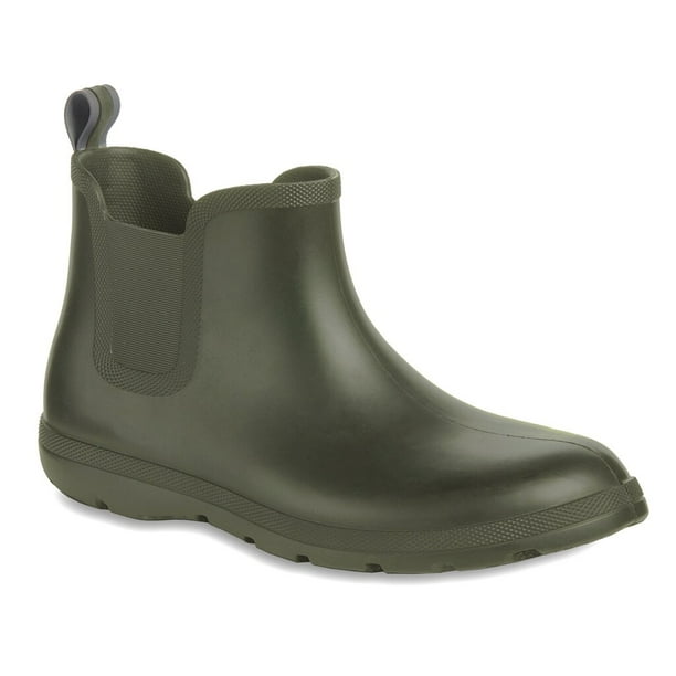 mens ankle rain boots