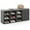 Grey, variant on Costway Shoe Bench w/Padded Cushion 9-cube Adjustable Storage Shoe Rack Rustic Brown