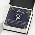 thumbnail image 3 of To Mom Birthday Message Spectacular Woman Forever Necklace w Message Card, 3 of 20