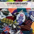 thumbnail image 2 of Viper Nylon Assorted Dart Flights, 50 Sets (150 Flights), 2 of 3