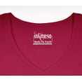 thumbnail image 7 of Inkmeso Short Sleeve Solid Basic T-Shirt For Womens V-Neck Casual Tee T-Shirts With Patch Pocket, 7 of 7