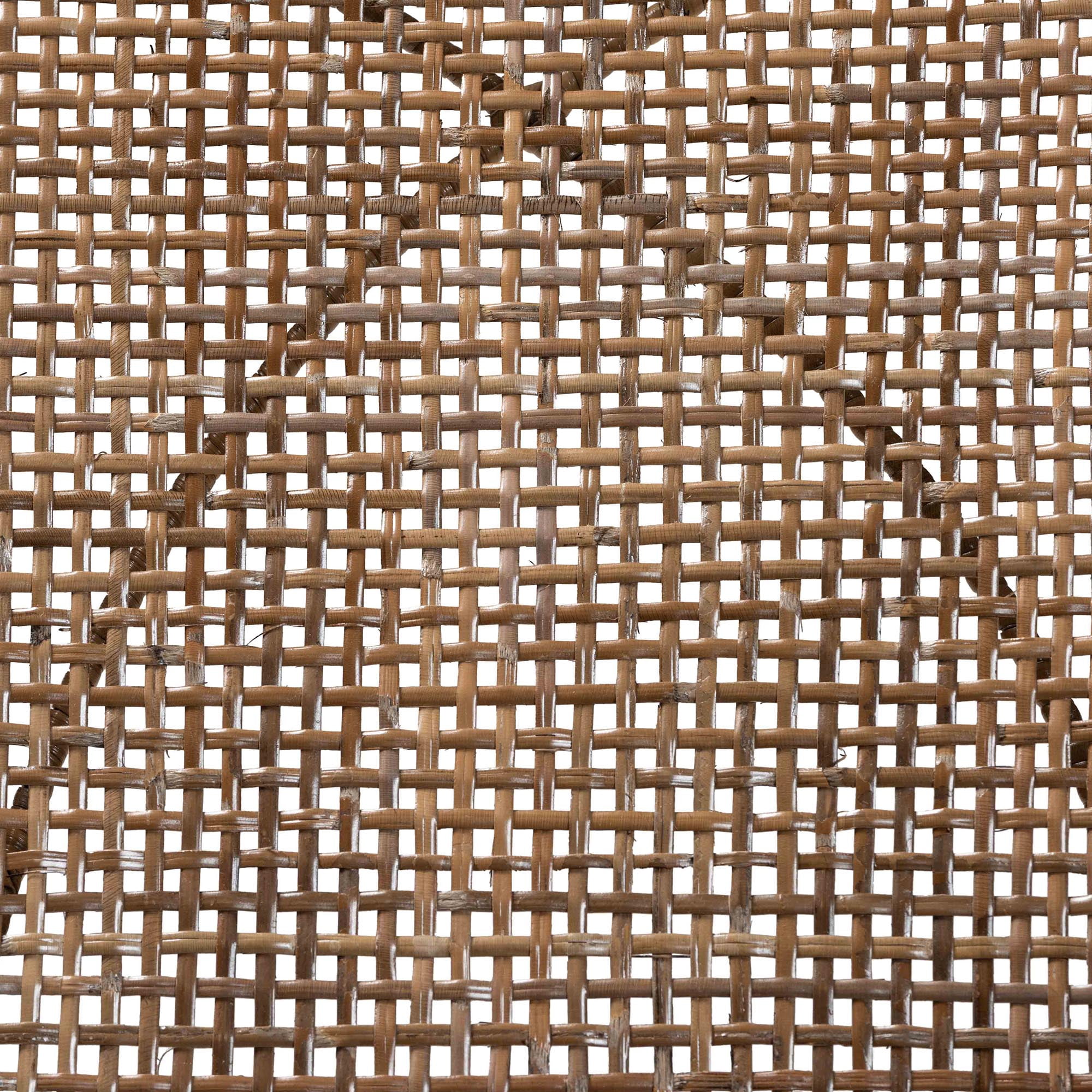 bali & pari Ballerina Rattan BOHO Dining Chairs, Set of 2, Greywash