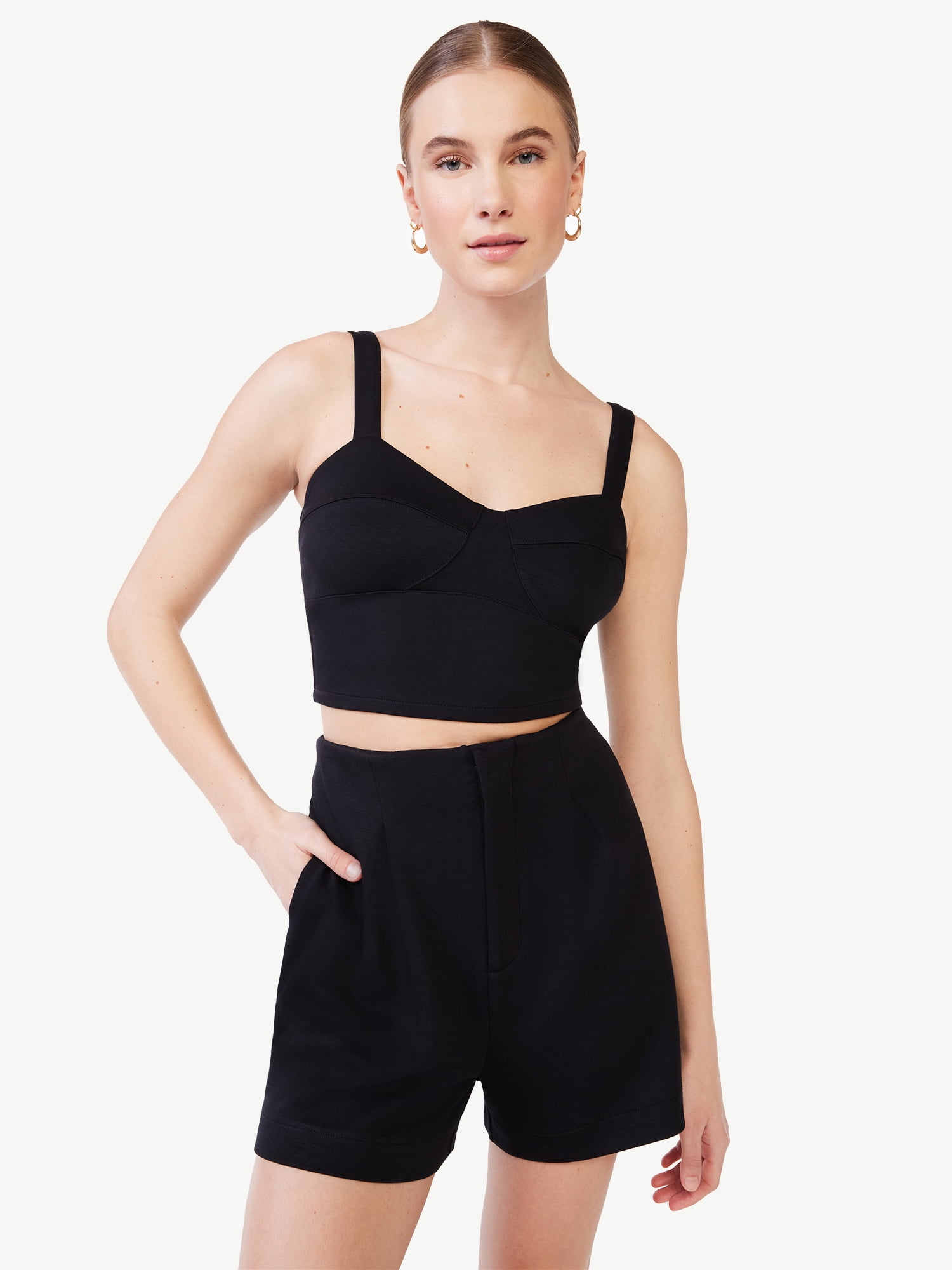 Scoop Women's Scuba Bralette Top