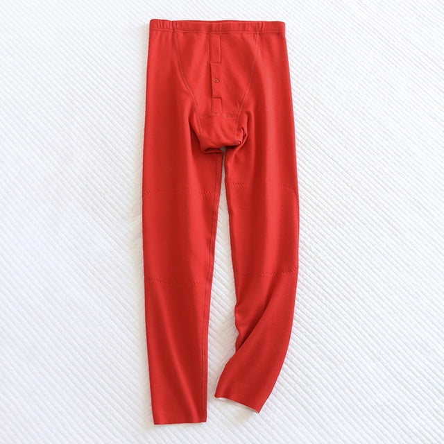 Pantalones de dormir de color liso a la moda para hombre, pantalones cortos holgados, pijamas largos, pijamas de poliéster para hombre.