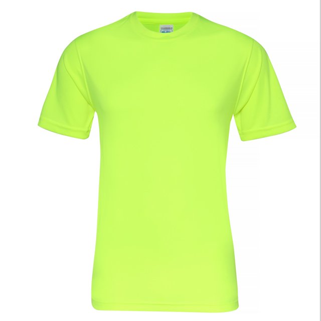 AWDis Just Cool - Camiseta manga corta Modelo Smooth hombre caballero (Amarillo eléctrico)