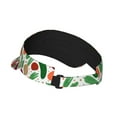 thumbnail image 3 of Easygdp Vegetables Stretchy Visor - Unisex Visor Hat for Men and Women, UPF 50 Sun Protection Visor, Ultra-Light, 3 of 8