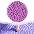 thumbnail image 6 of Serenable Foot Massage Pad, Pressure Point Mat, Acupressure Foot Mat, Massager, PP Material, Easy to Clean And Carry, for Women And Men, Home, Office, Travel. Purple, 6 of 8
