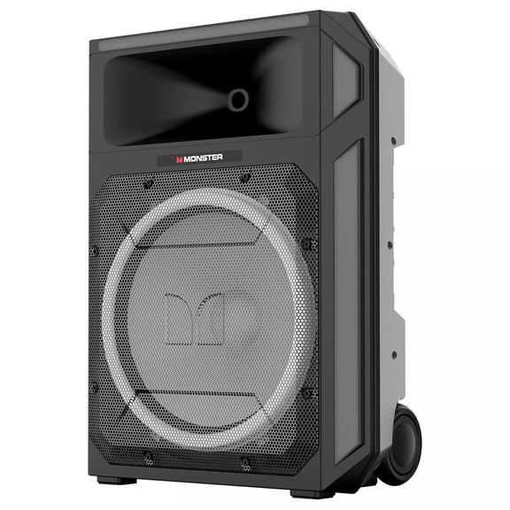 (Open Box) Monster X6 All-in-One PA Bluetooth Speaker System, 1 Speaker, Multi-Color