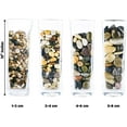 thumbnail image 2 of 5 lbs Approx. 130 River Rocks Stones for Plants Pebbles for Indoor Plants | Aquarium Fish Tank Rocks | Polished Decorative Rocks for Vases (0.8-1.6 Inches), 2 of 7
