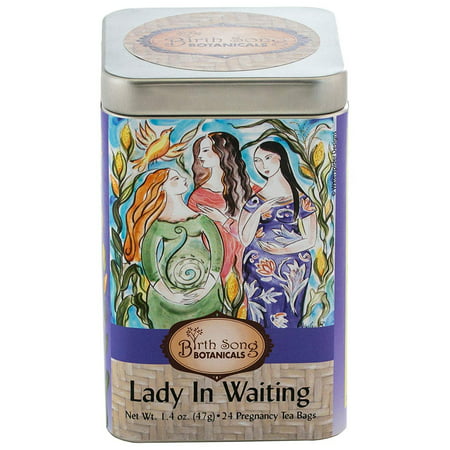 Birth Song Botanicals Lady in Waiting All-Natural Pregnancy Tea, 24 Servings in (Best Tea For Pregnant Women)