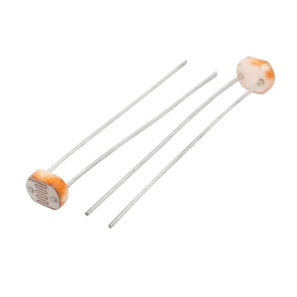 2Pcs 5528 Photoresistor LDR CDS 5mm Light-Dependent Resistor Sensor ...