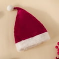 thumbnail image 6 of Coerni Baby Girls My First Christmas Outfits Velvet Long Sleeve Bodysuit+Flared Pants+Headband+Hat 4PCS Xmas Clothes Sets, 6 of 6
