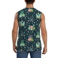 thumbnail image 4 of Kdxio Cactus 2 for Men's Muscle T-shirt,Sleeveless for Workout Running Athletic Gym Lounge Casual, 4 of 7