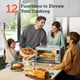 thumbnail image 2 of COSORI Air Fryer Tostador Horno Combo, 12 en 1 Airfryer Asador Horno de Convección Encimera, Hornear, Asar, Asar, Deshidratar, 134 Recetas y 4 Accesorios, 32QT, Plata, Acero Inoxidable, 2 of 5