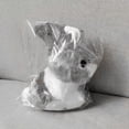thumbnail image 4 of EQWLJWE Simulation Plush Animal Doll Imitation Rabbit Cute Plush Toy Three Colors Are Available, 4 of 4