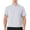 Gray, variant on FRSASU Men's Short Sleeve Hoodie Gym Shirts Lightweight Quick-Dry Athletic Pullover Hooded Workout Fitness Tee White