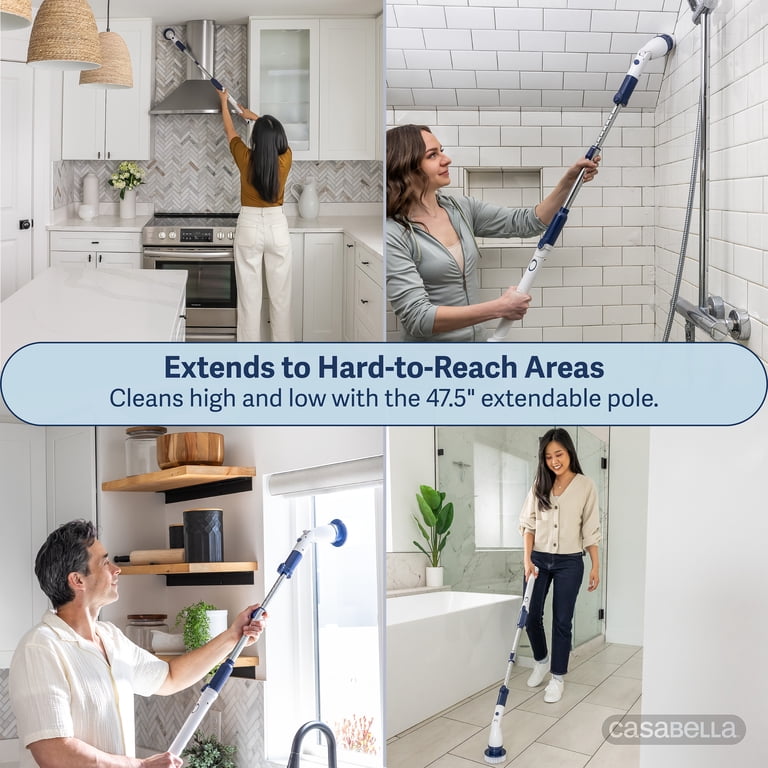 Casabella Power Spin Scrubber, Electric Cordless Brush photo 5
