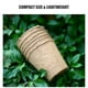 thumbnail image 4 of Macetas Ecológicas de Papel Reciclado para Plantas Suculentas y Germinación, 8cm de Altura, 100 Piezas, Biodegradables y Absorbentes, Ideales para Flores y Hortalizas, Fáciles de Transplantar., 4 of 6