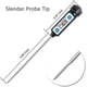 thumbnail image 2 of Cooking Thermometer, Kitchen Thermometers Digital Digital Thermometer With Long Probe And Lcd Display For Food, Meat, Oil, Milk, Wine, Bbq And Hot Wat, 2 of 5