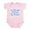 Petal Pink, variant on CafePress - Little Dude Is A Big Brother Infant Bodysuit - Baby Light Bodysuit, Size Newborn - 24 Months