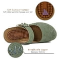 thumbnail image 4 of Ecetana Clogs for Women Slip On Shoes Comfort Women Mules Closed Toe Sandals with Hook Loop, 4 of 6