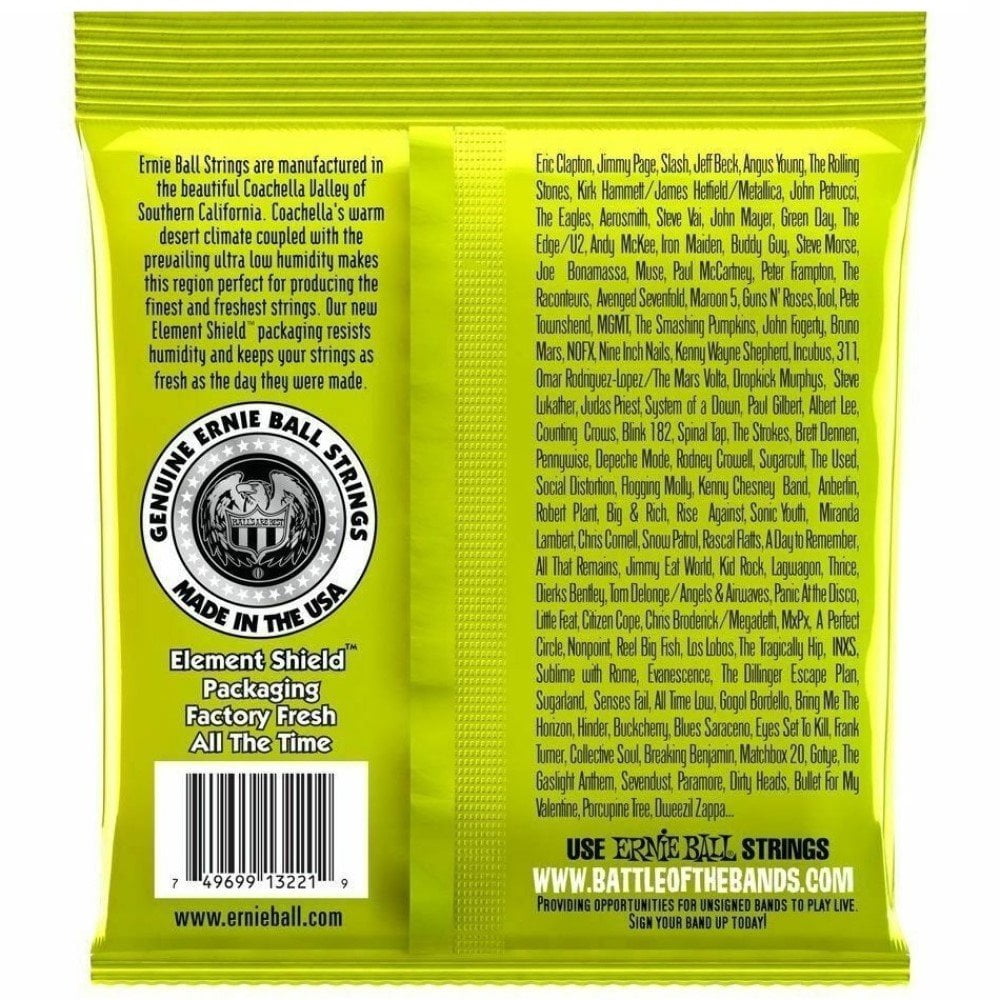 Ernie Ball Electric Guitar Strings 2221 Regular Slinky Nickel 10 To 46 2 Pack