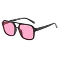 thumbnail image 5 of ibiyuan Retro Polarized Sunglasses for Women Classic Round Sunglasses For Women Men Large Plastic Frame Fashion UV400 Shades, 5 of 5