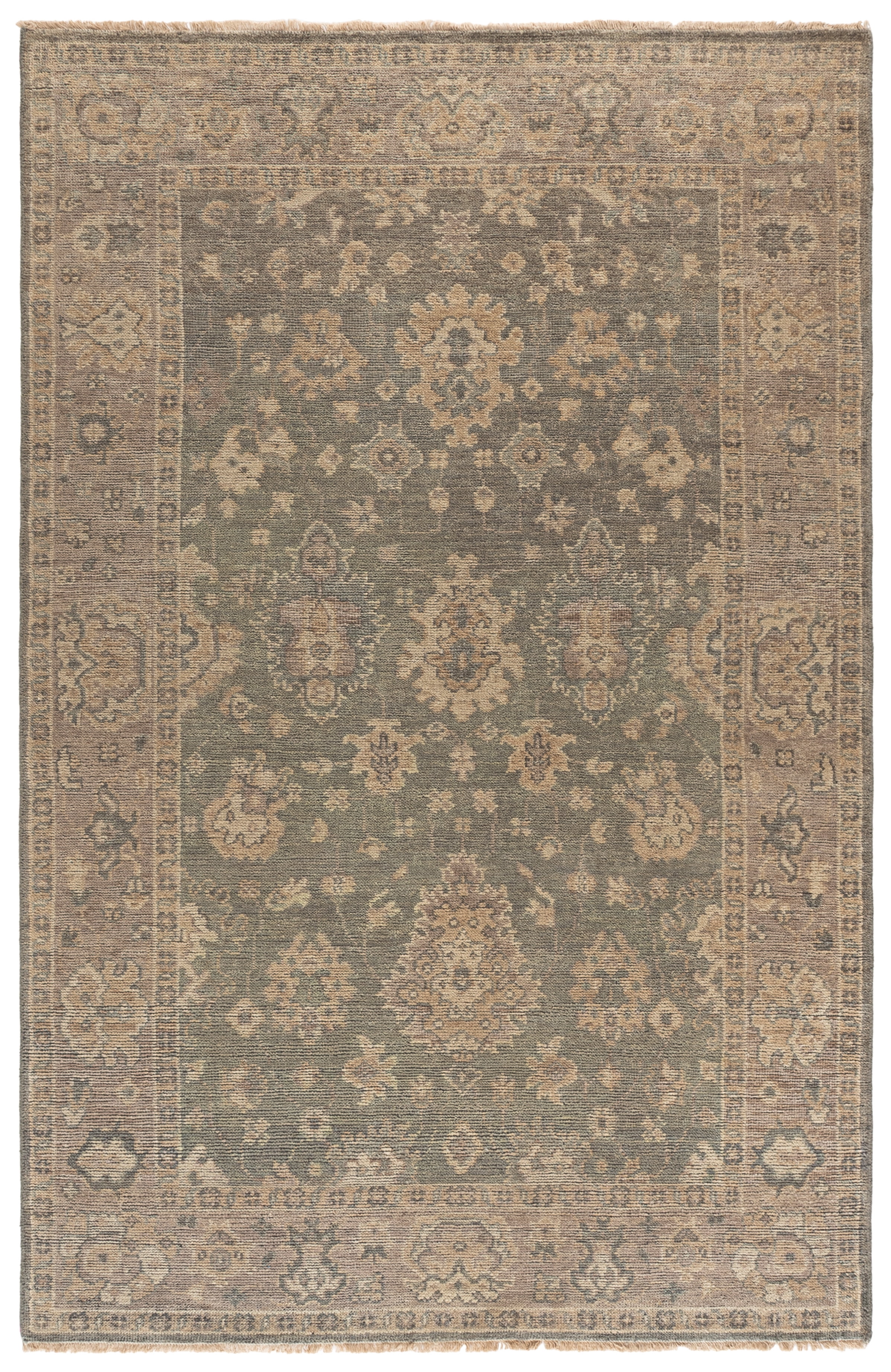 Safavieh Izmir Tris Floral Area Rug, Gray/Beige, 6' x 9'