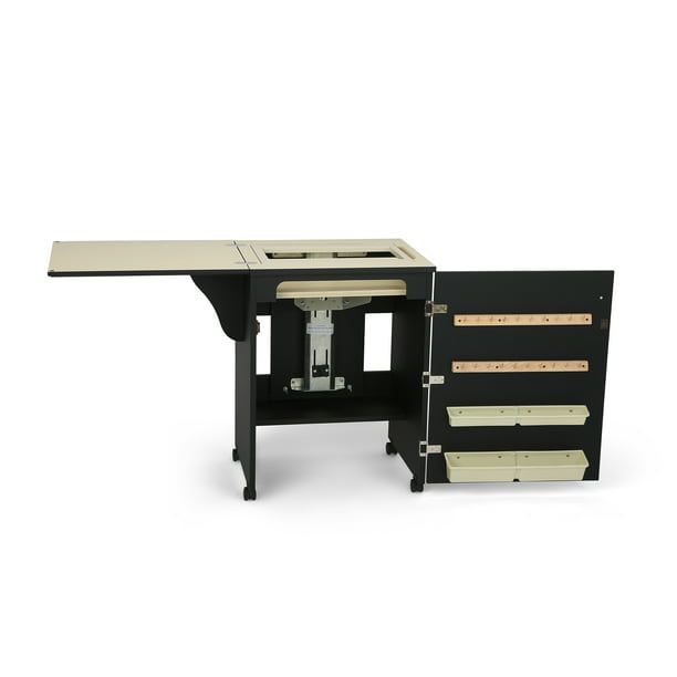 Arrow Sewnatra Portable Sewing Cabinet And Table With Lift 3
