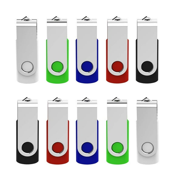 KEXIN Clé USB 64 Go 10 Pack Clé USB 64 Go Clé USB 2.0 Clé USB Stylo