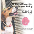 thumbnail image 3 of Soporte para collar de perro Airtag CHAO paquete de 2 con luz funda de silicona para Apple Airtags, 3 of 5