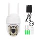 thumbnail image 1 of Cámara IP inalámbrica con WiFi de 2,4G y 5G, cámara de seguridad con Audio bidireccional, visión nocturna IR, alarma de detección de movimiento, inclinación panorámica para el hogar, enchufe euro, 1 of 10